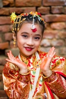 Children's clothing that reflects cultural heritage and style.