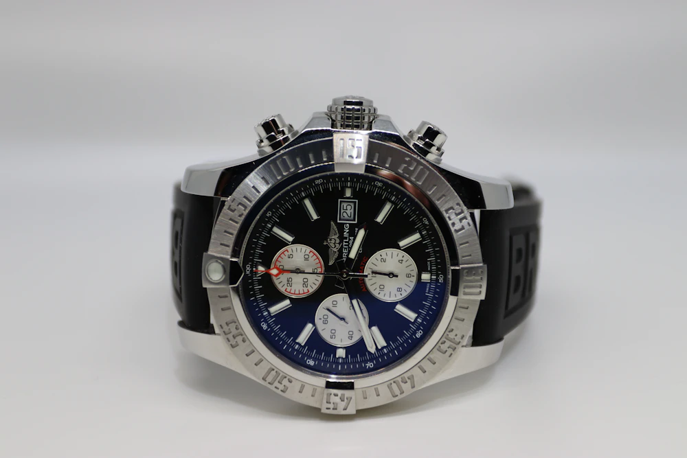 Sports watch on a white background