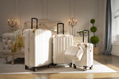 Luxury travel luggage