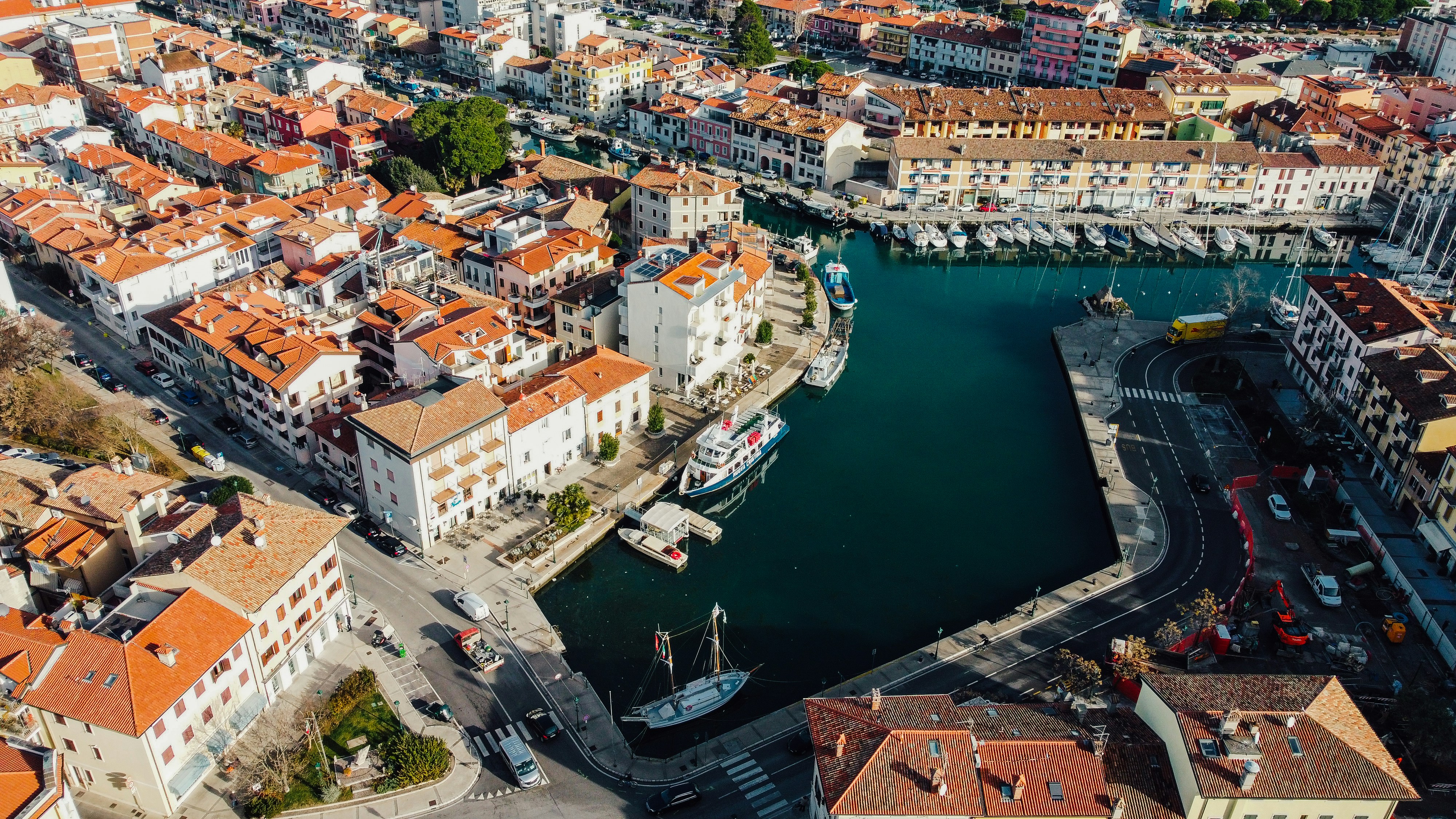 Grado from above, Italy. Mother of Venice.