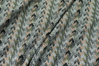 a close up of a pattern on a fabric