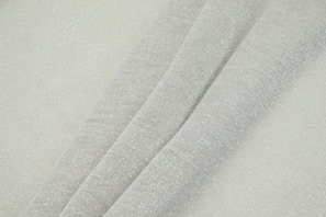 Minimalist grey fabric with subtle texture, folded neatly.