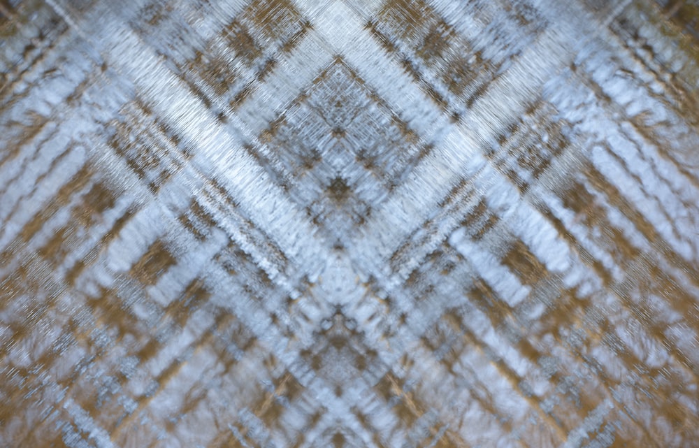 a close up of a brown and white pattern