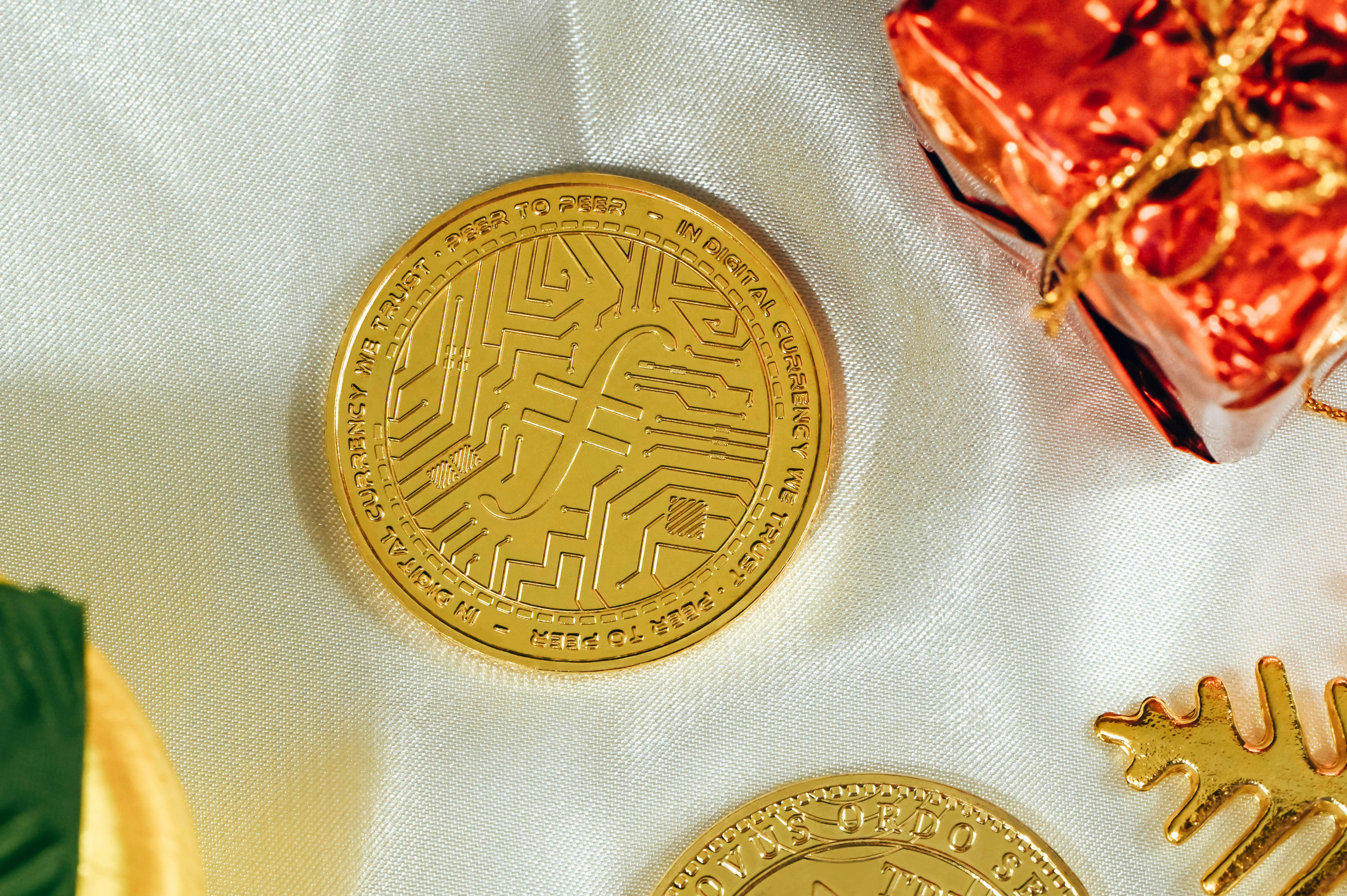 A Filecoin in the middle of the ornaments