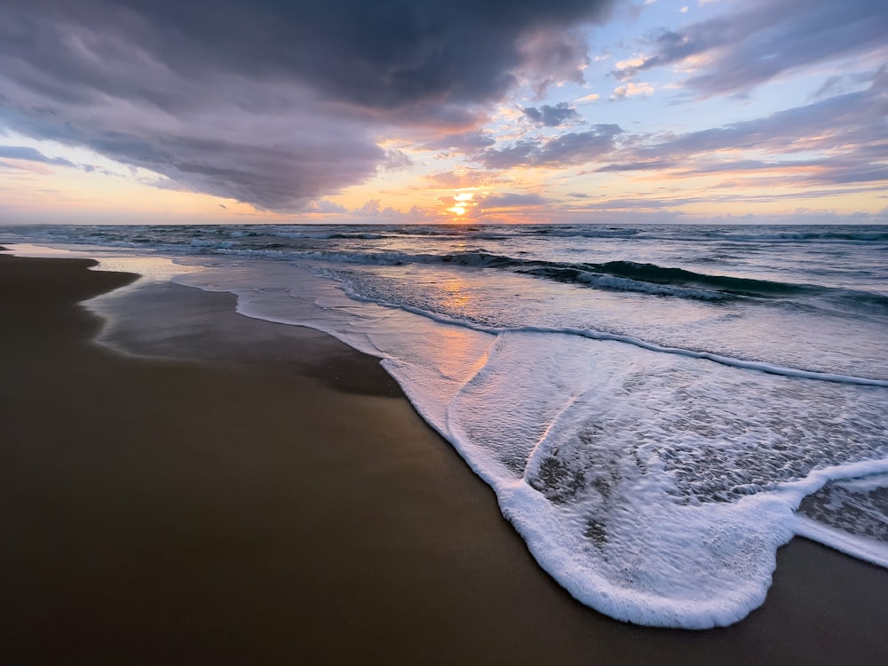 water next to the ocean