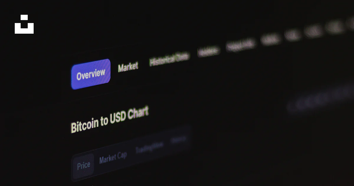Bitcoin Computer Screen A computer screen with a bitcoin chart on it photo – Free ...