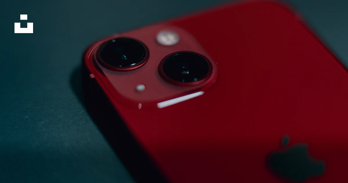 A close up of a red cell phone photo – Free Phone Image on Unsplash