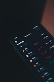 a close up of a cell phone on a table