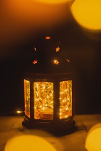 Knotwork Wood Lantern