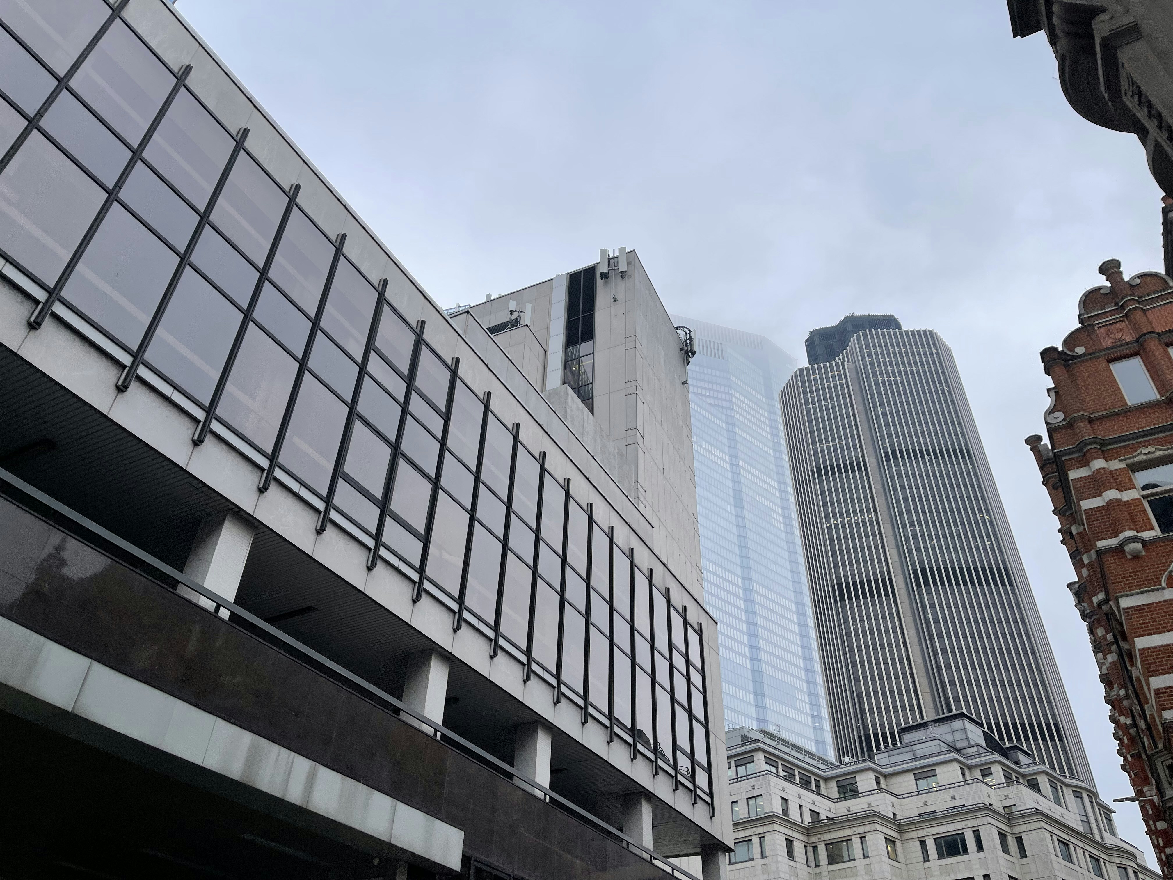 A couple of buildings that are next to each other