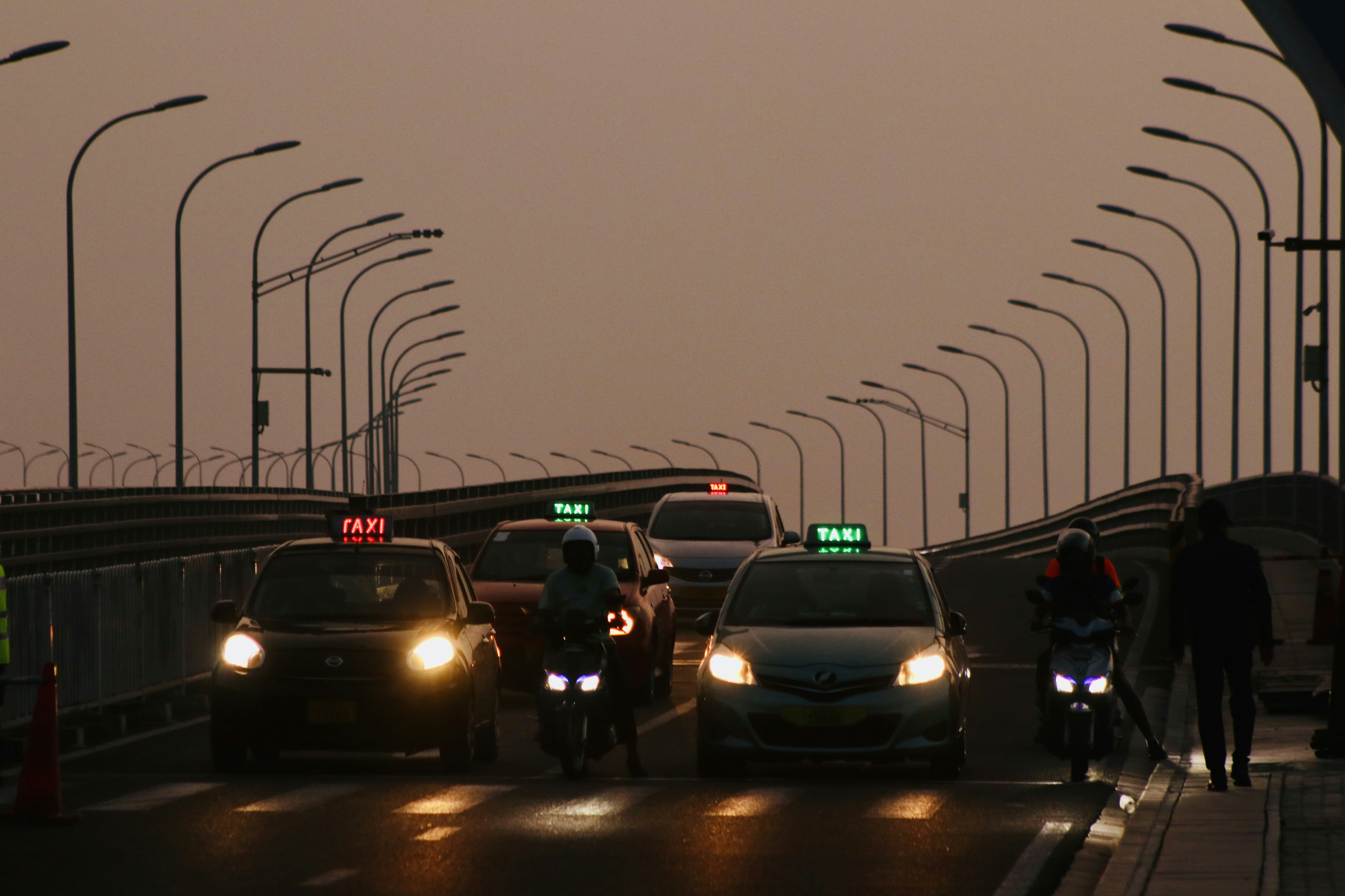 Sinamale’ bridge at dawn