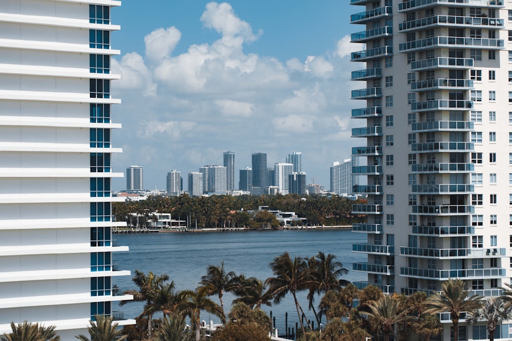 a view of a city and a body of water