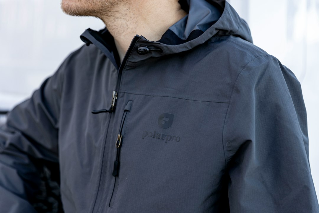 waterproof parka closeup