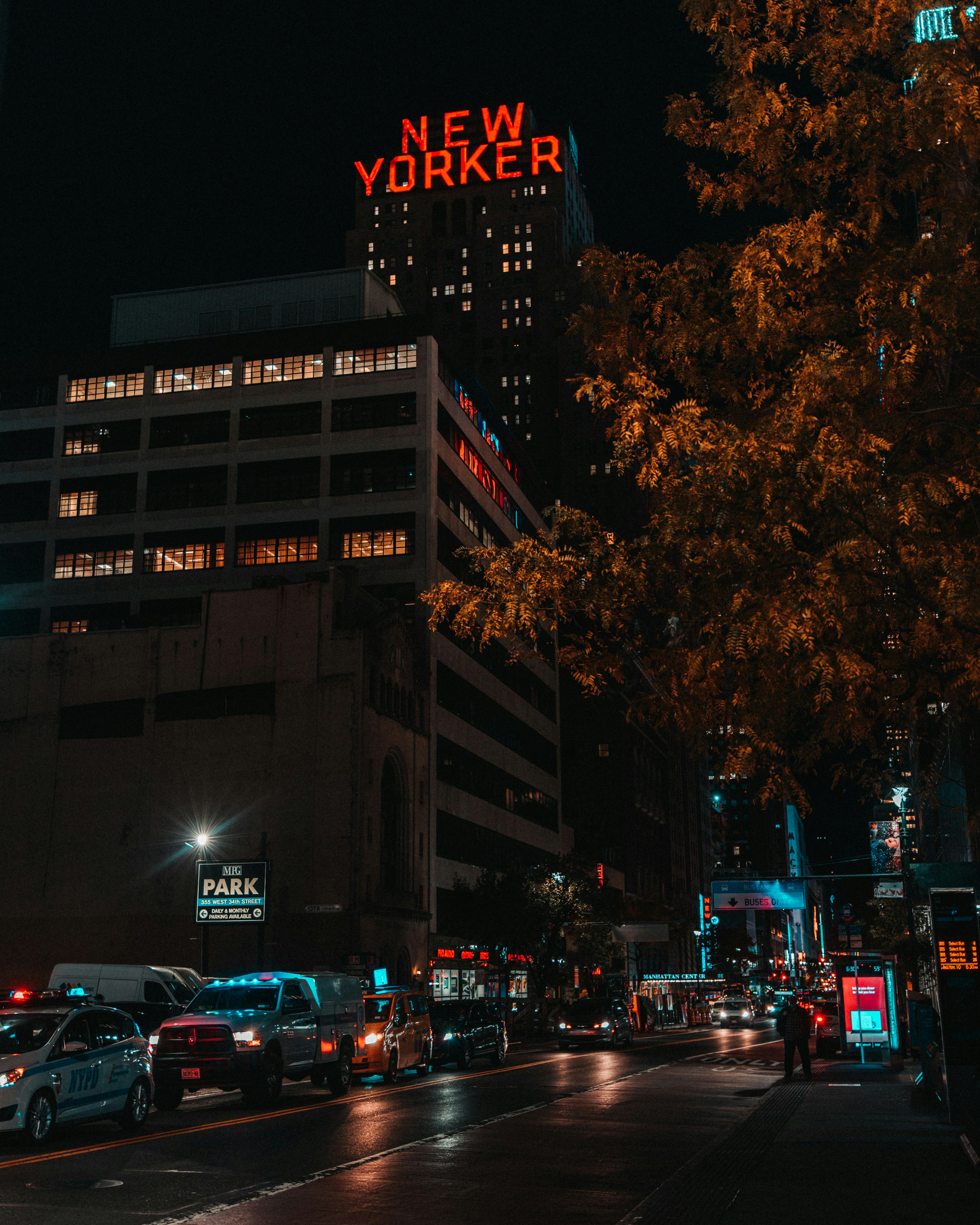 New Yorker Sign