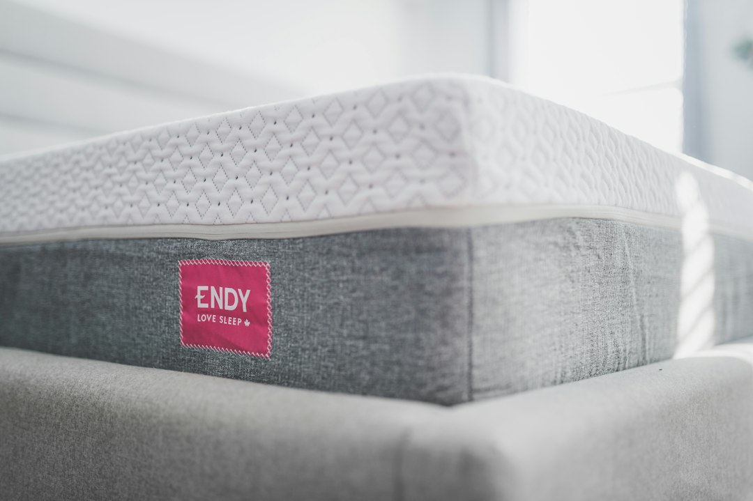 mattress topper folded