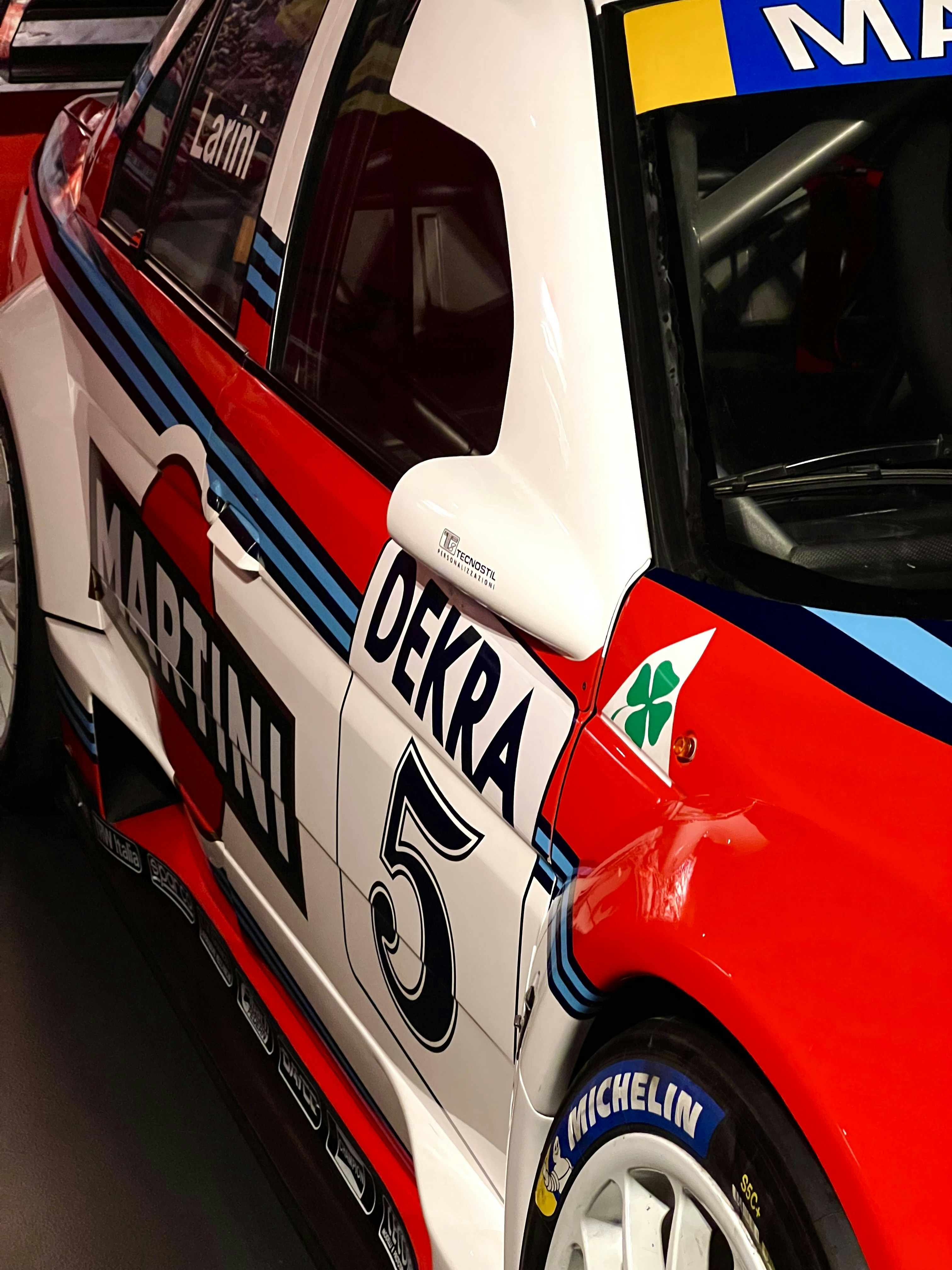 Detail of the streamlined bodywork of the Monza SP2.