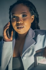 A person chatting with a lawyer on a mobile device.