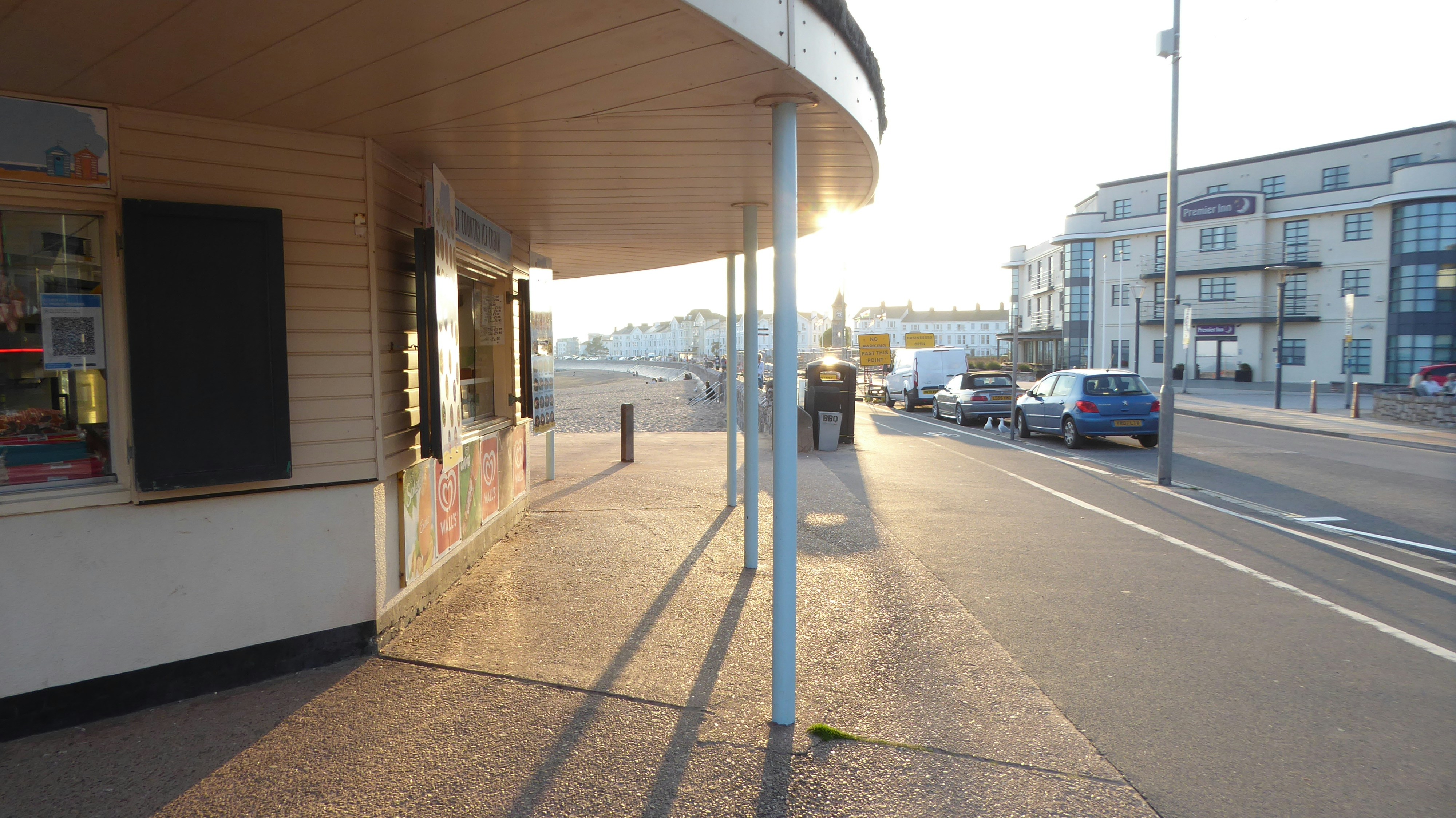 a small store on the side of the road