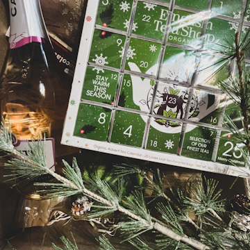 An array of seasonal gift items.