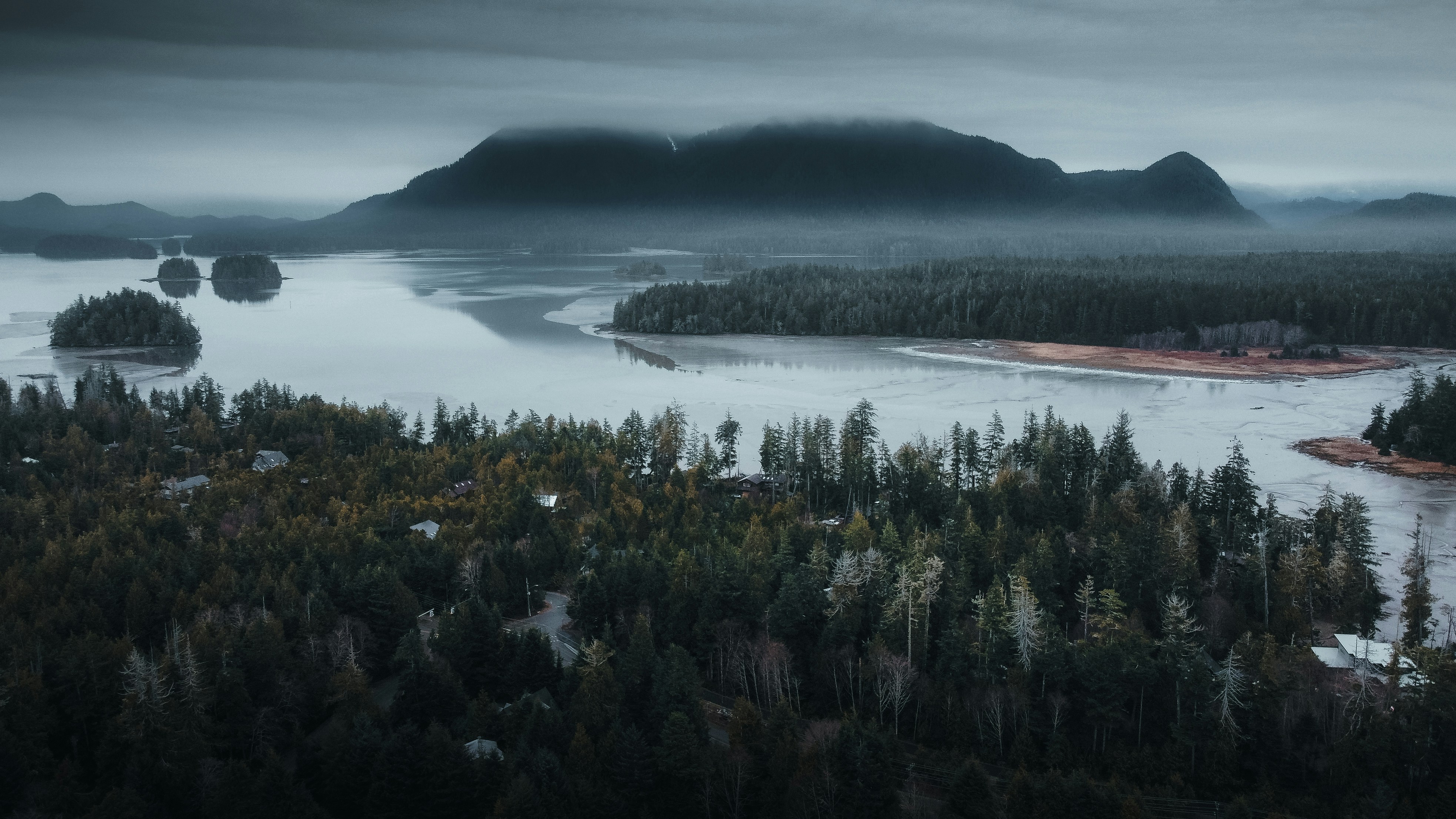 Kugluktuk, Canada - Moody mornings over Tofino, Vancouver Island. 