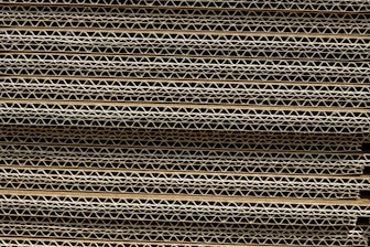 a close up of a stack of metal bars