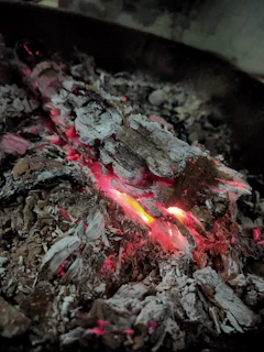 A close-up view of clean coal with low ash content.