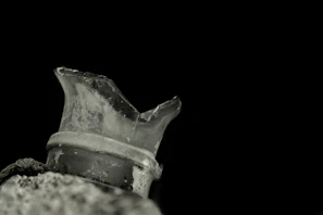 Close-up of a CE-certified single-shaft shredder slicing through PET bottles with precision