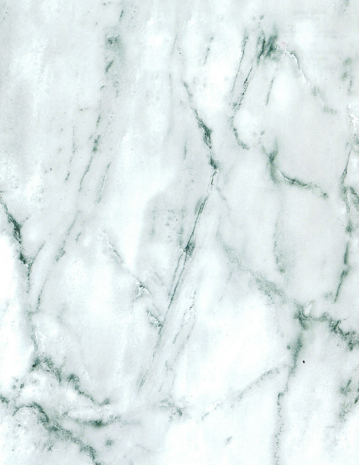 White marble with green veining