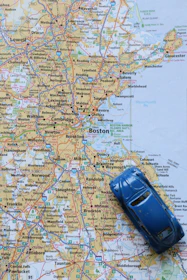 Map highlighting Bristol and surrounding towns served for BCM and ECU repairs.