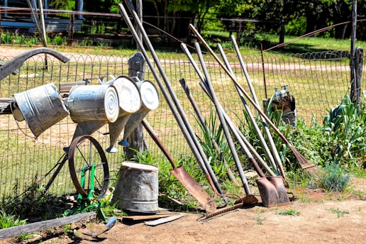 Entretien des outils de jardin