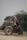 a man sitting on a motorcycle on a dirt road