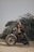 a man sitting on a motorcycle on a dirt road