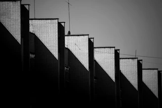 a close up of a fence