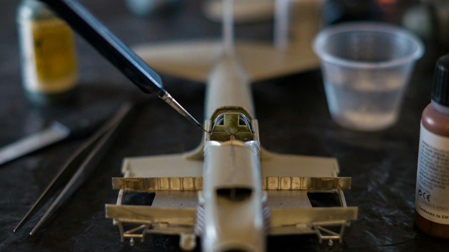Set Humbrol Aviation Civile Humbrol peintures pour maquettes