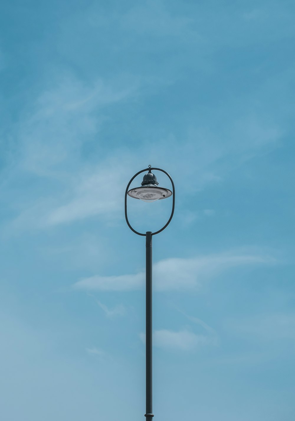 a basketball on a cloudy day