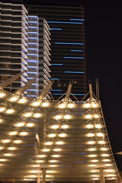 Modern Las Vegas high-rise building representing energy-smart architecture