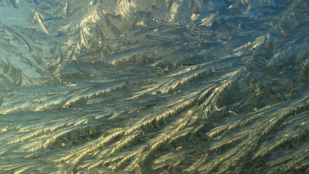 a view of a mountain range from an airplane window