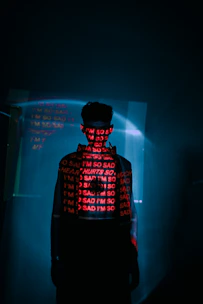 A calm nighttime digital room where users share anonymous messages with AI support.