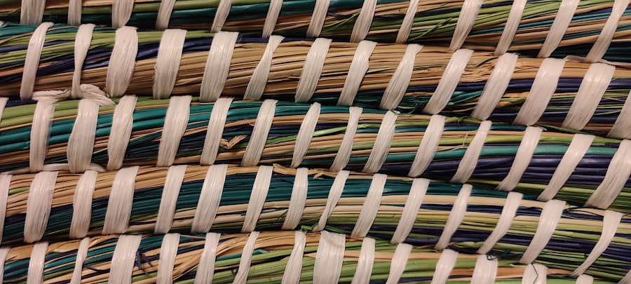 Rattan-woven Market Basket