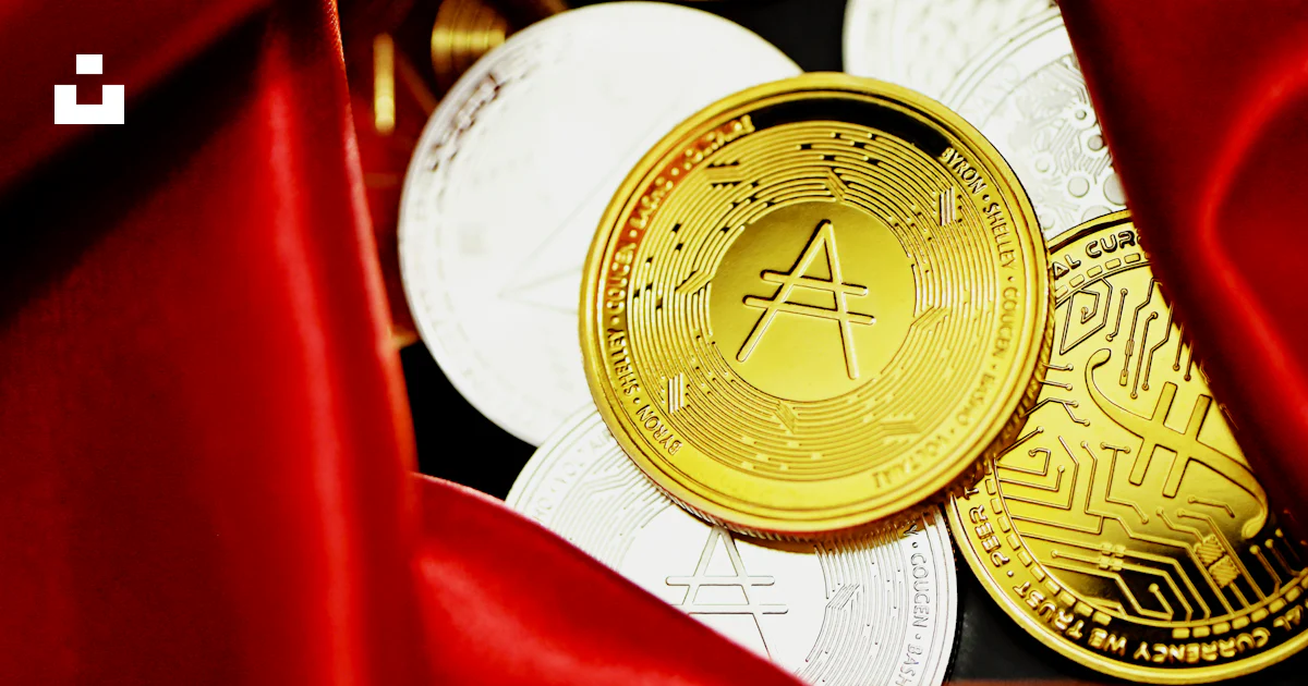 Red Coin Object A close up of a bunch of coins under a red cloth photo – Free Money ...