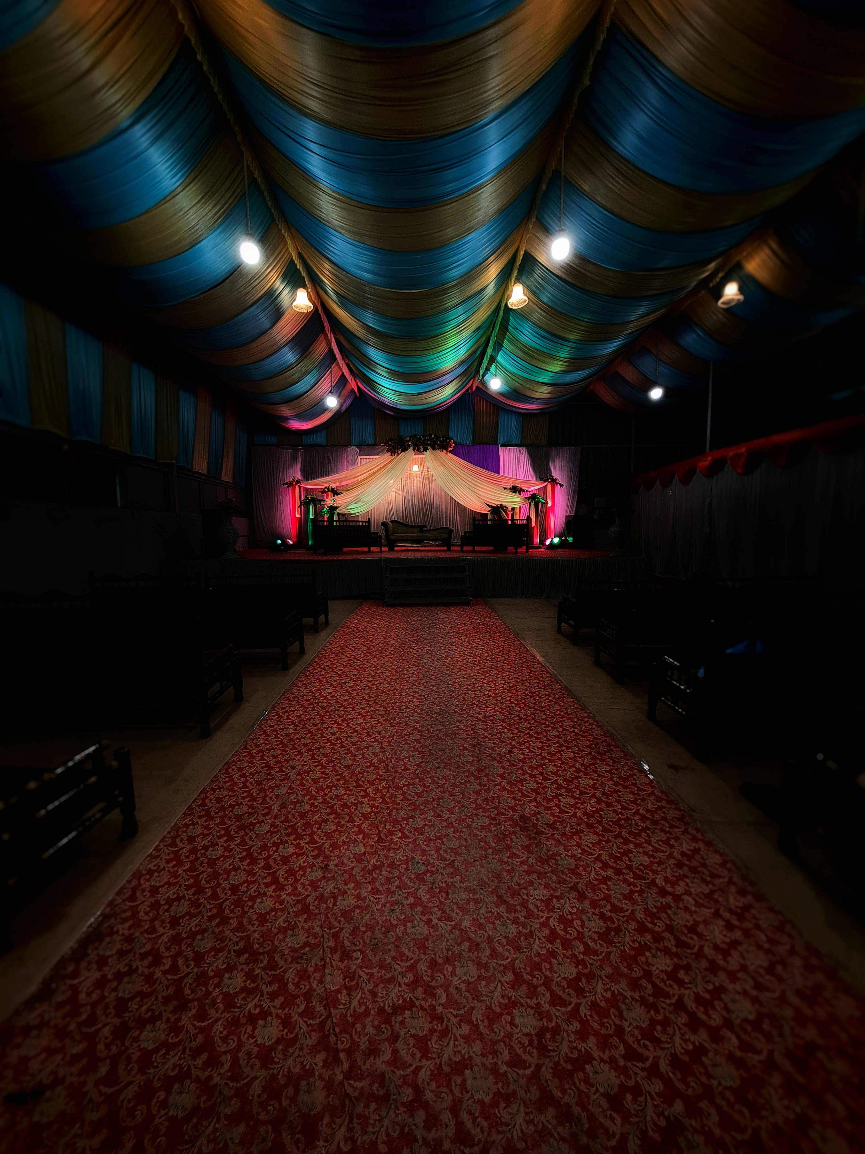 Tanzania Music Awards red carpet event with bright stage lighting