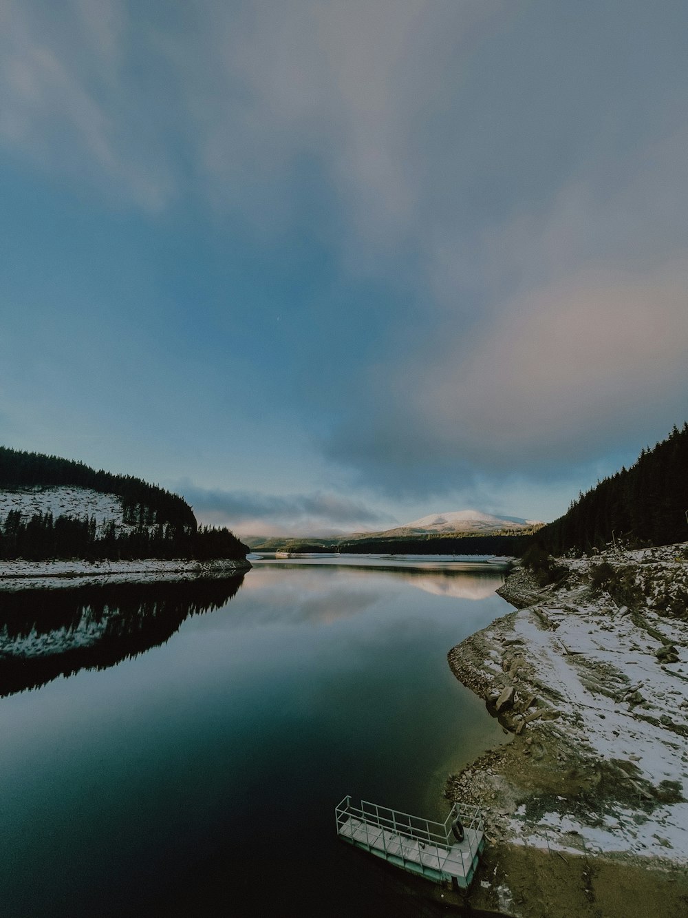 a bridge over a body of water