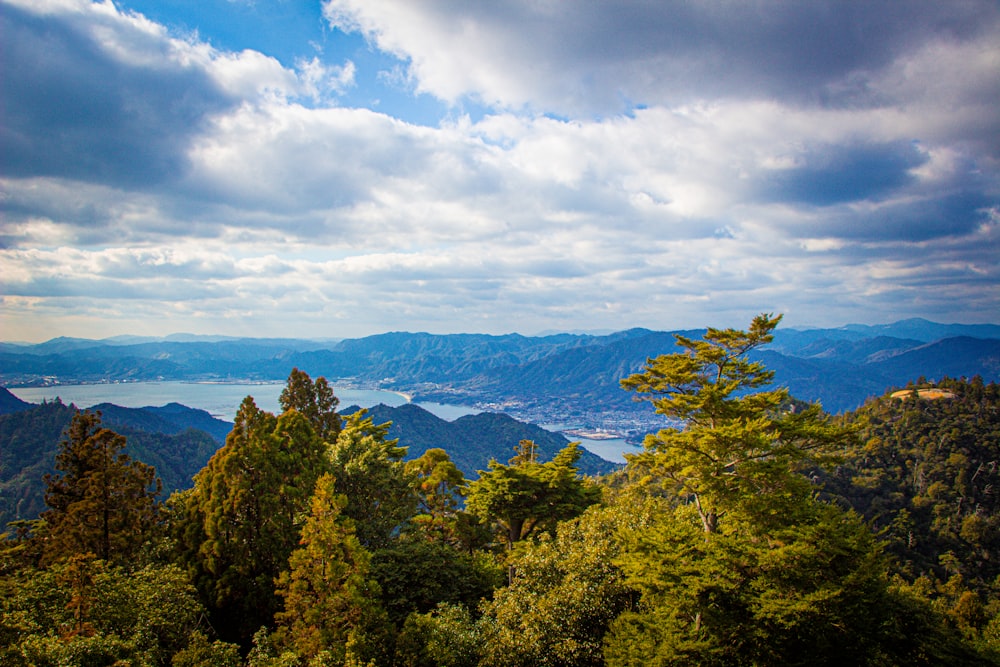 a view of a mountain