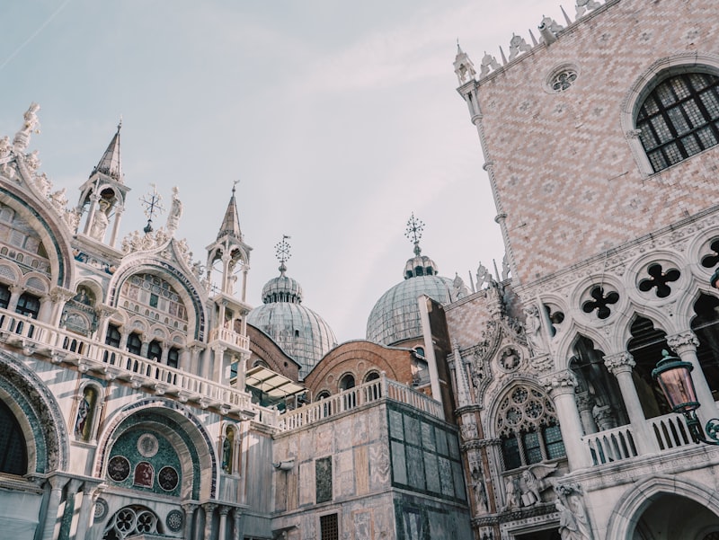 St. Mark’s Basilica domes and mosaics
