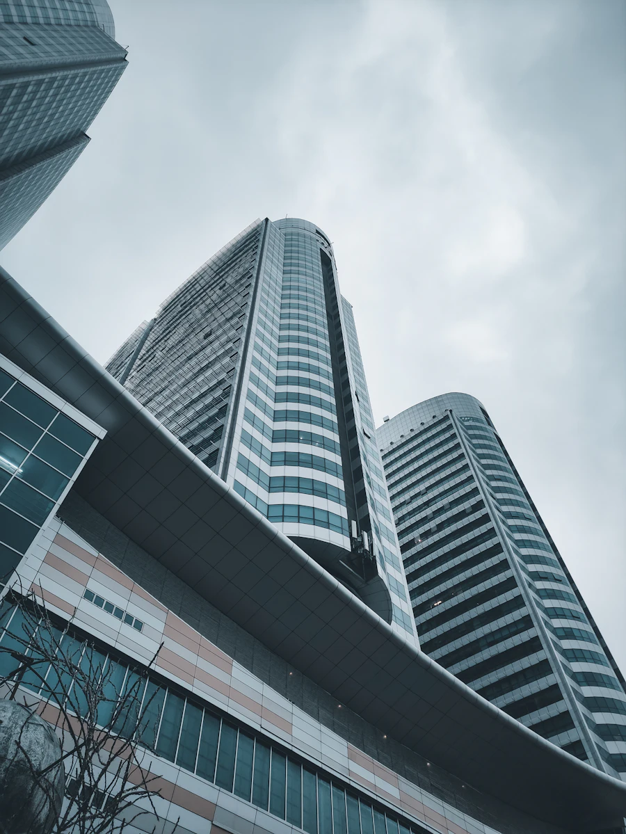 The glass towers of the Centaurus in Islamabad