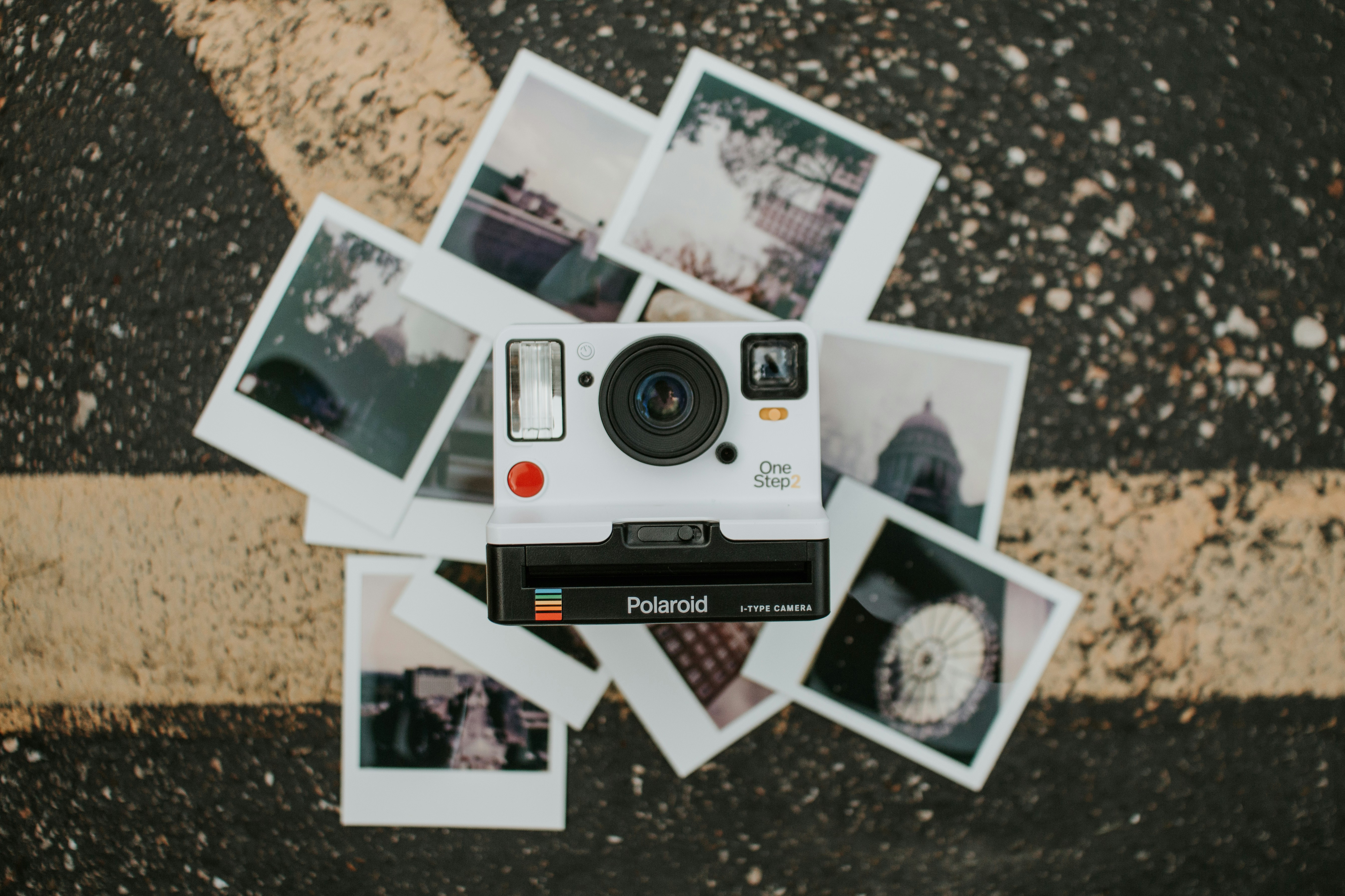 polaroid film camera