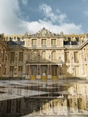a large building with a lot of windows and doors