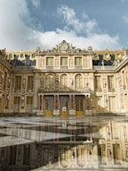 a large building with a lot of windows and doors