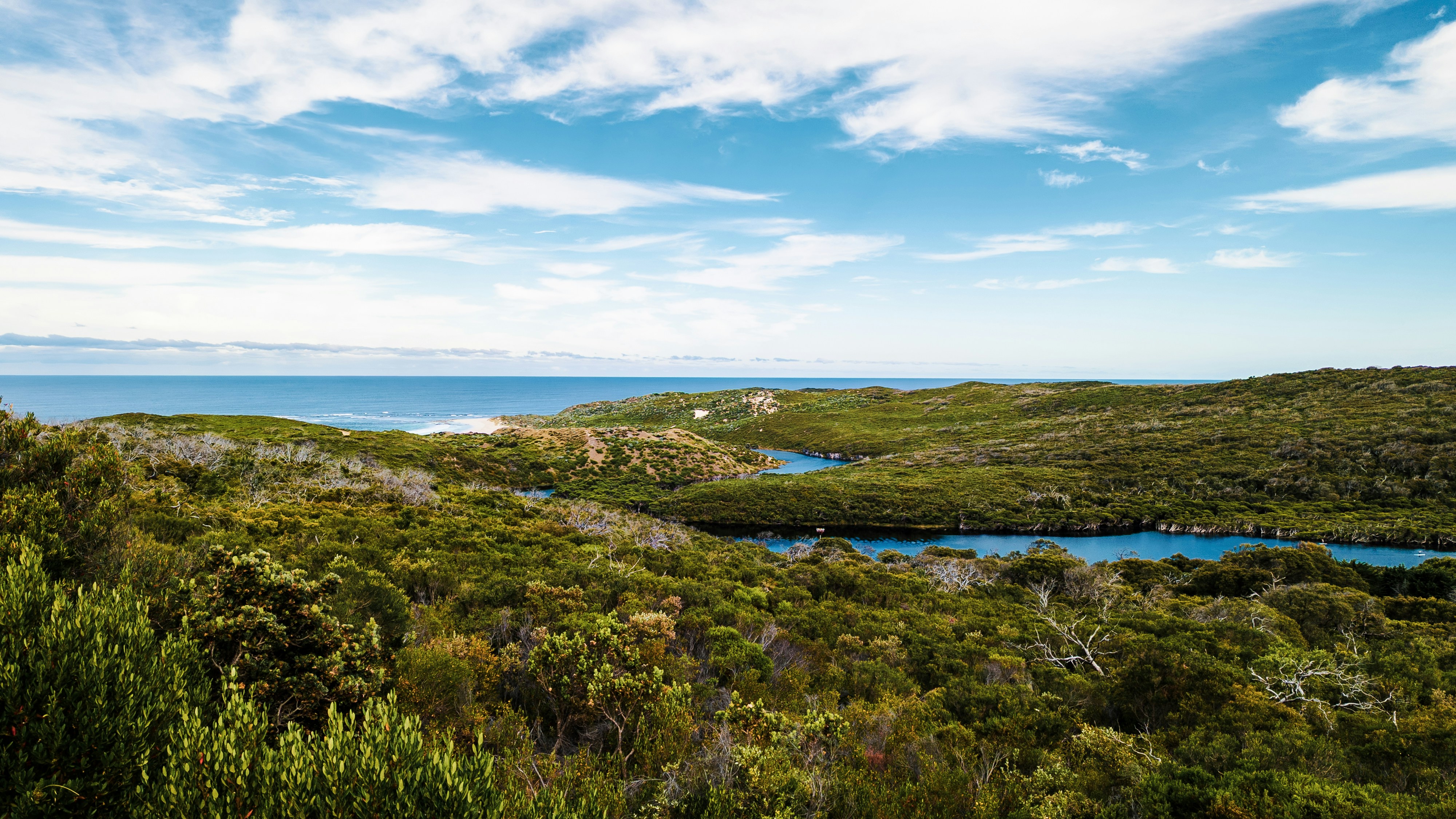 View of the Margaret River, Western Australia