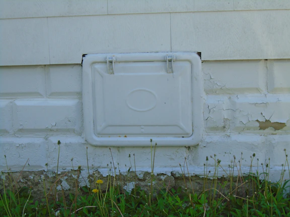 Control access panel installed at the entrance of a residential property